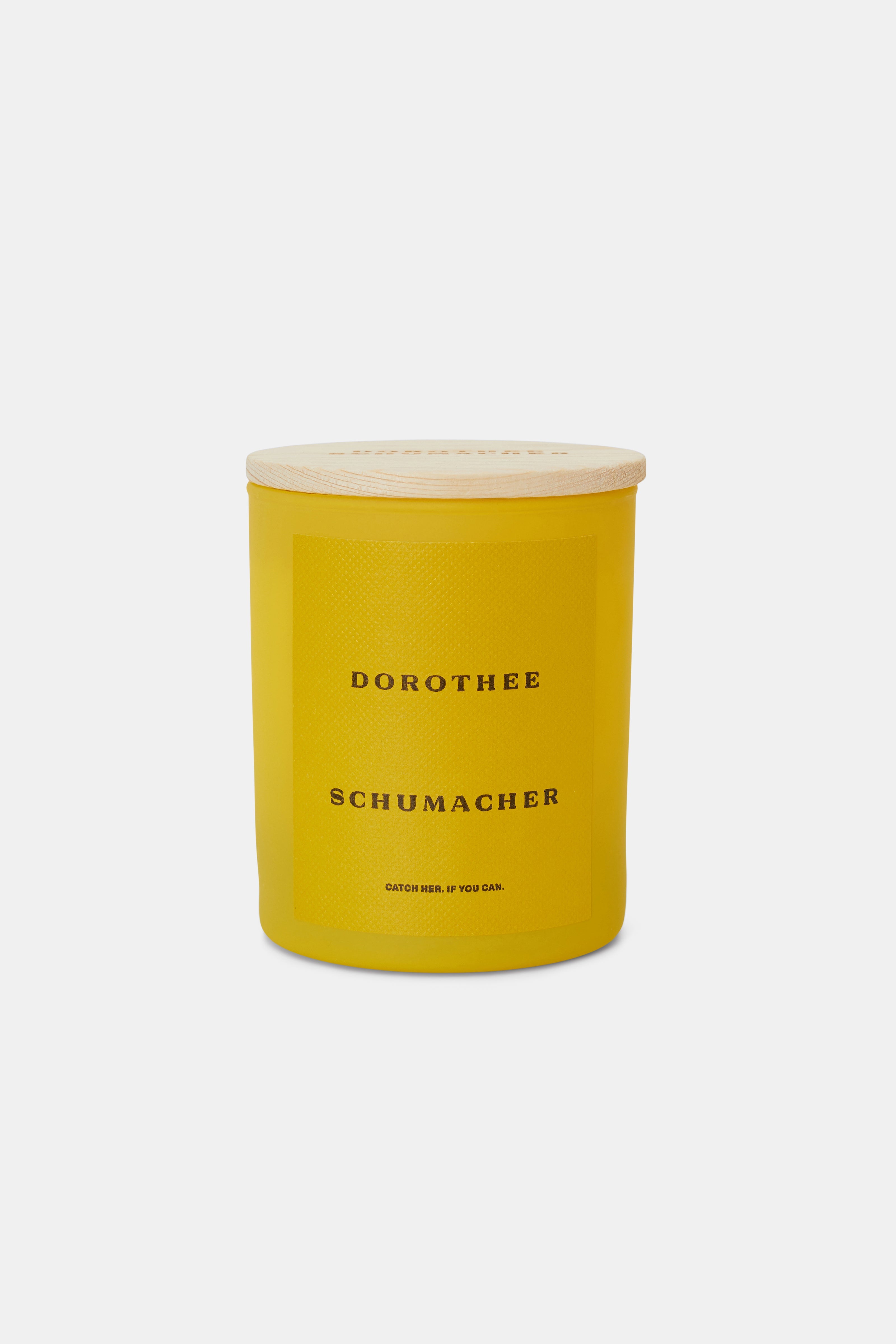 Dorothee Schumacher scented candle yellow