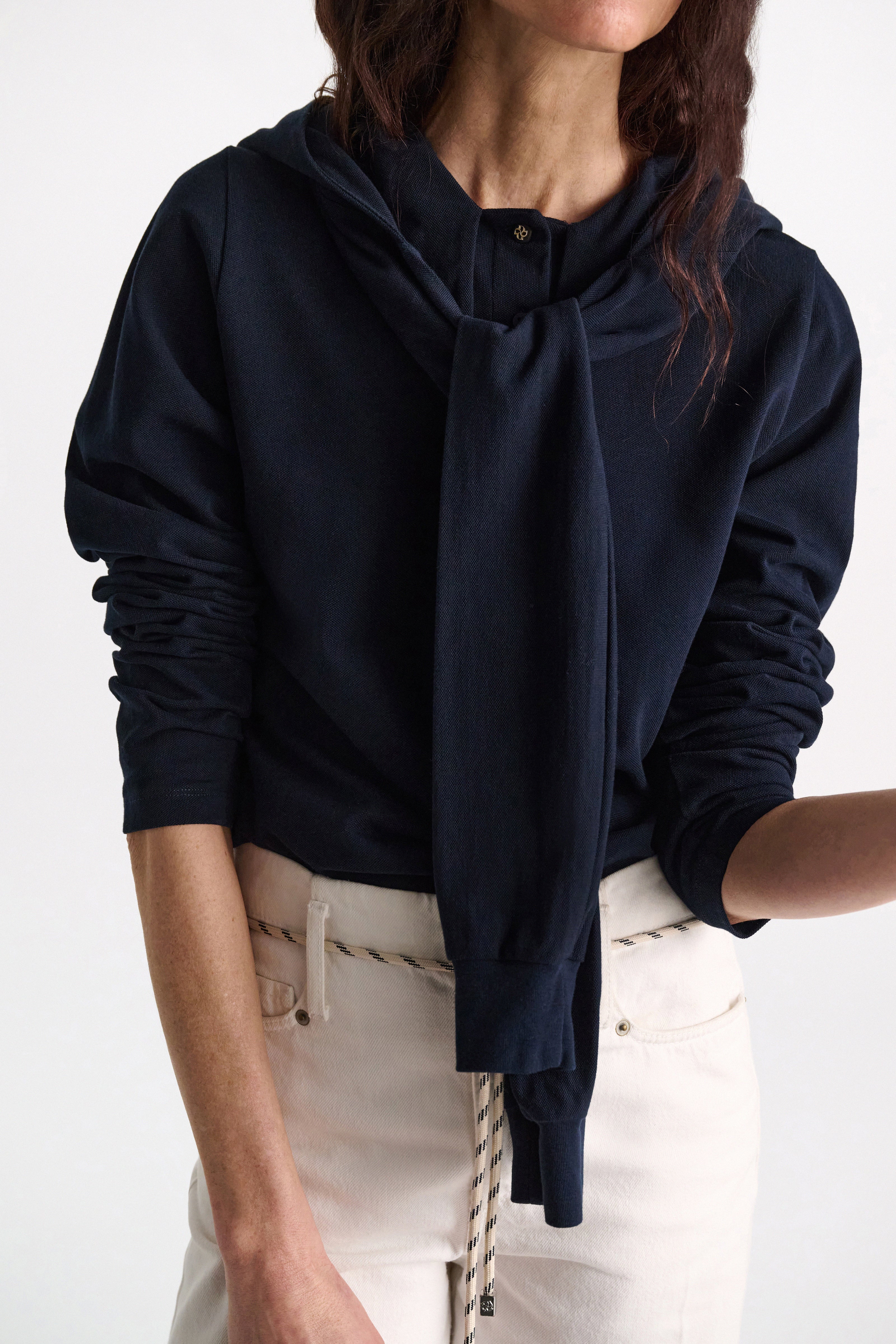 Dorothee Schumacher Shirt Sporty Romance Navy