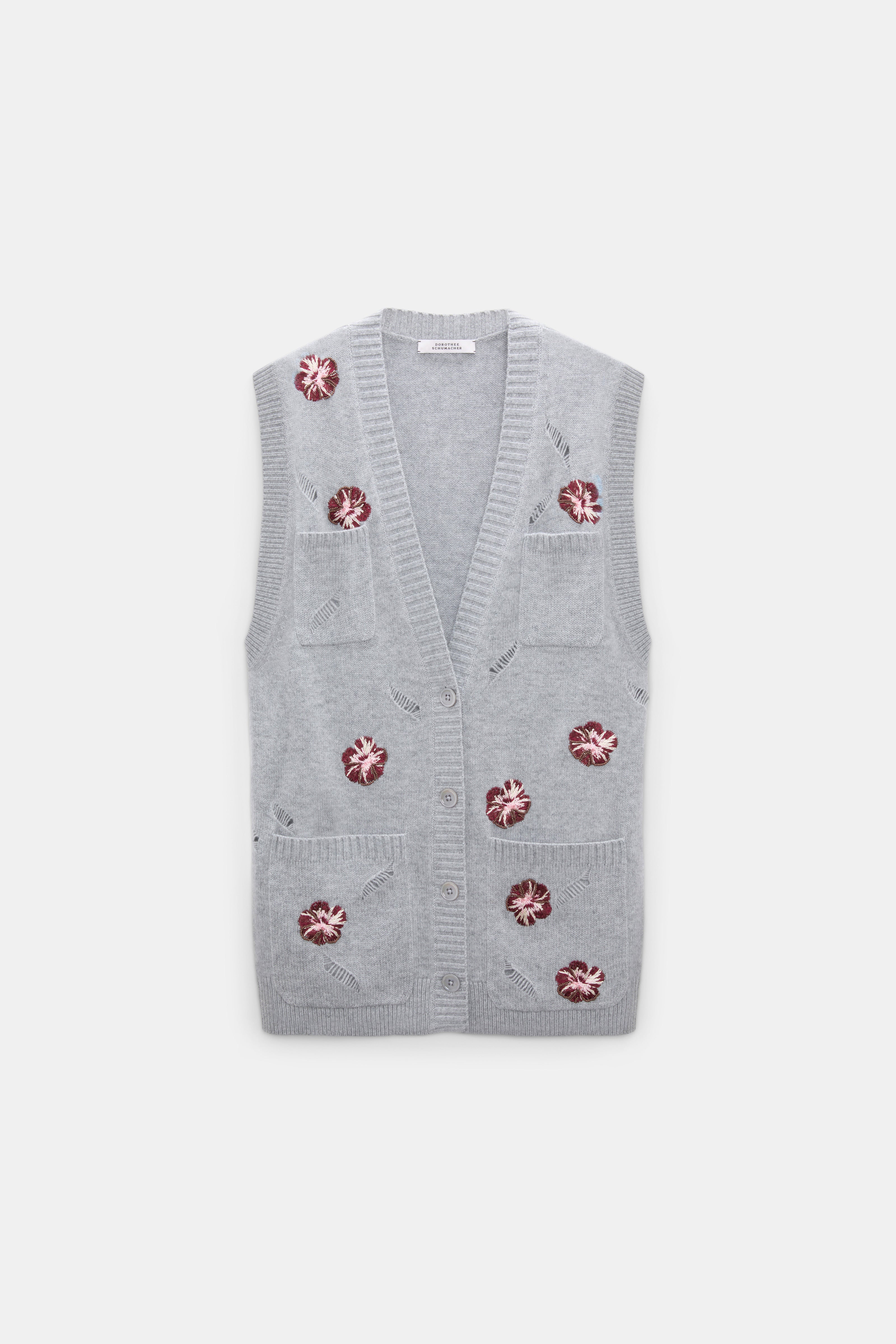 Dorothee Schumacher Gilet Blooming Statement