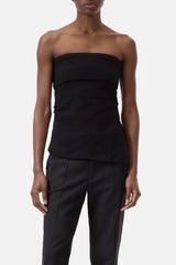 Closed Top Bandeau Black