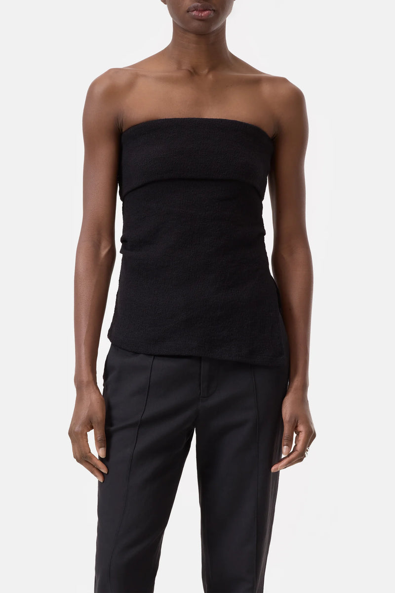 Closed Top Bandeau Black