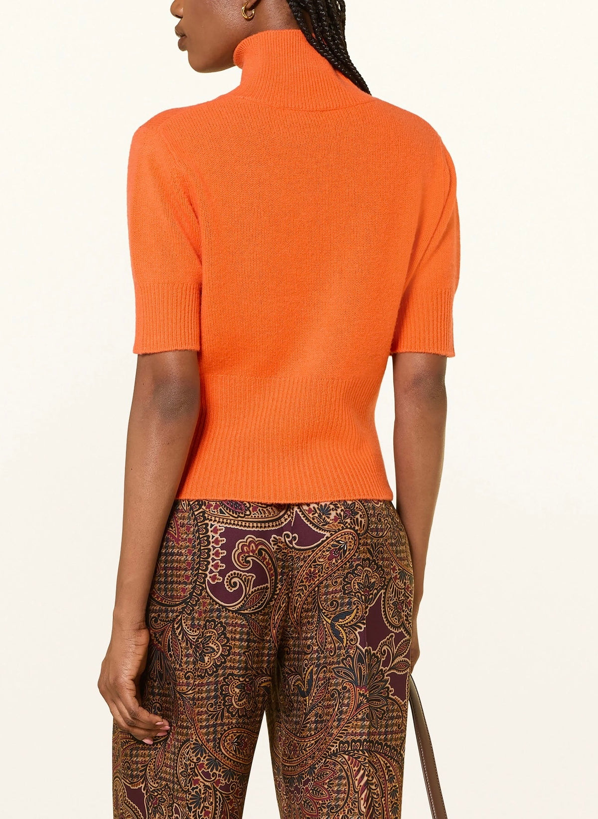 Sem Per Lei Pullover Short Orange