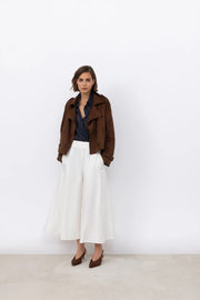Urban Code Jacke Faux Suede Pecan