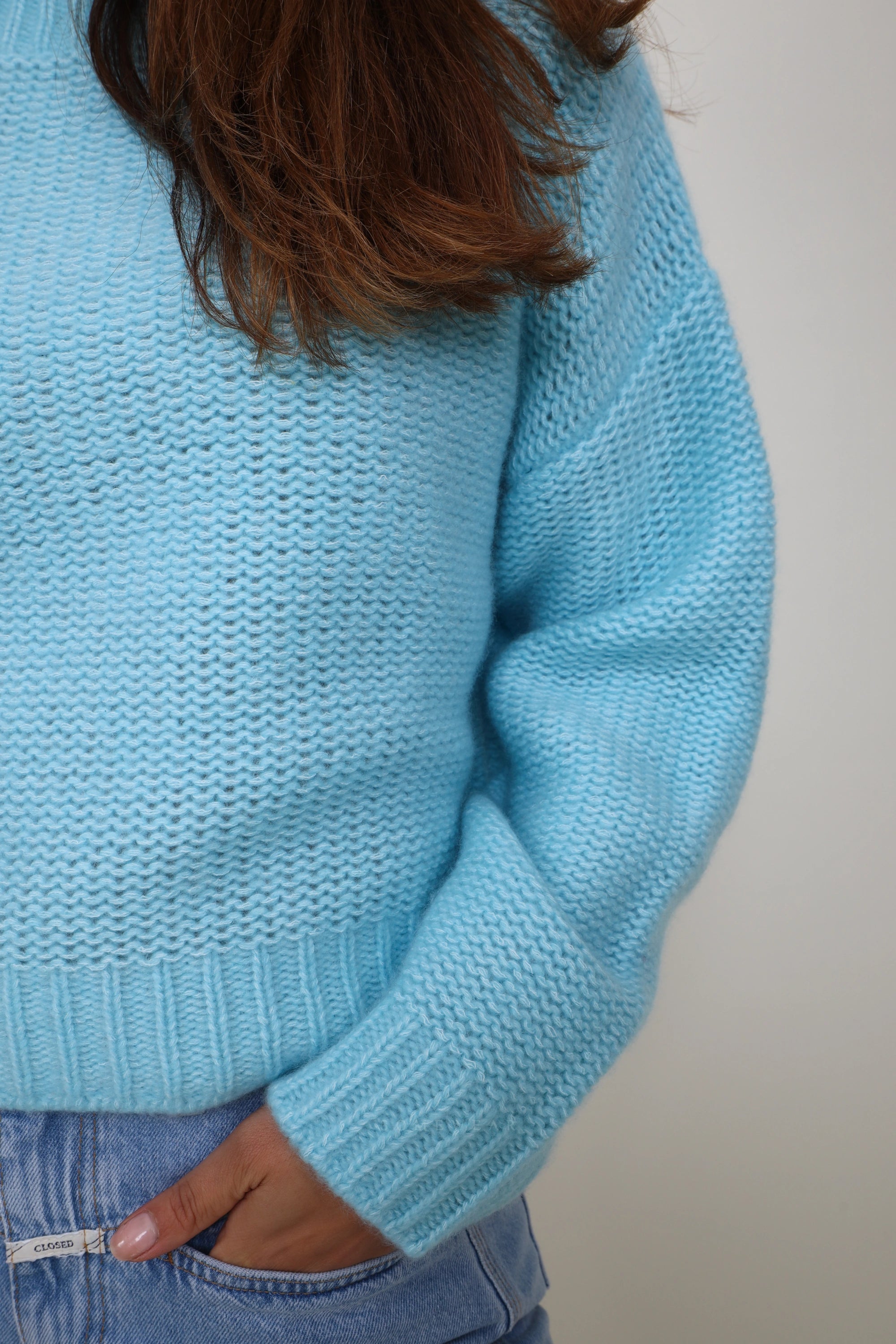 Herzens Pullover Aurelia Aqua