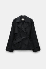 Dorothee Schumacher Mantel Luxury Layer Black