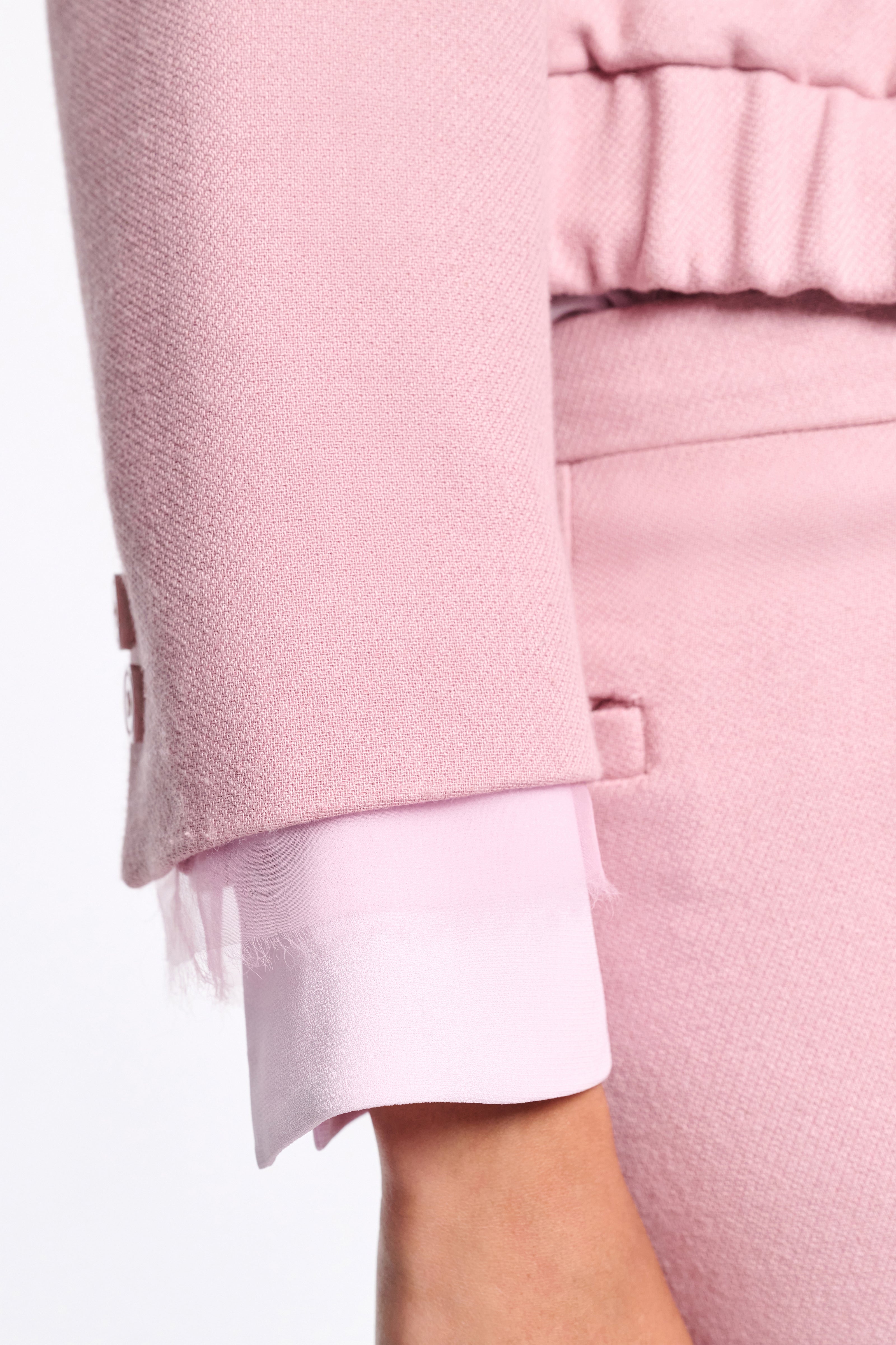 Dorothee Schumacher Layered Coolness Lilac Jacket