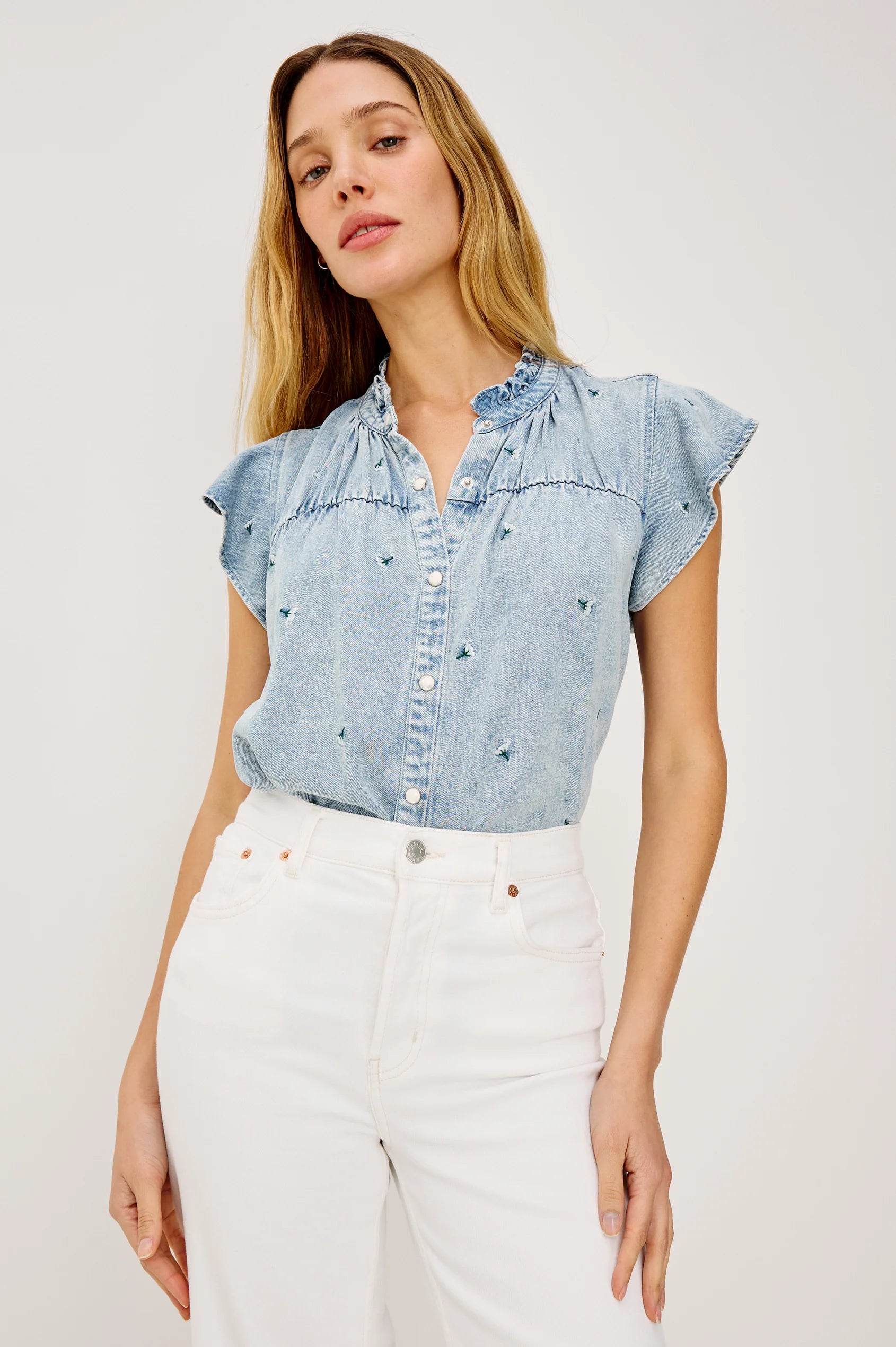 Rails Shirt Ruthie Carnations
