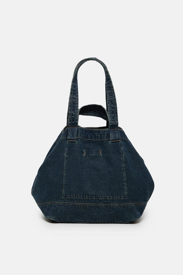 Closed Bag Denim Tote