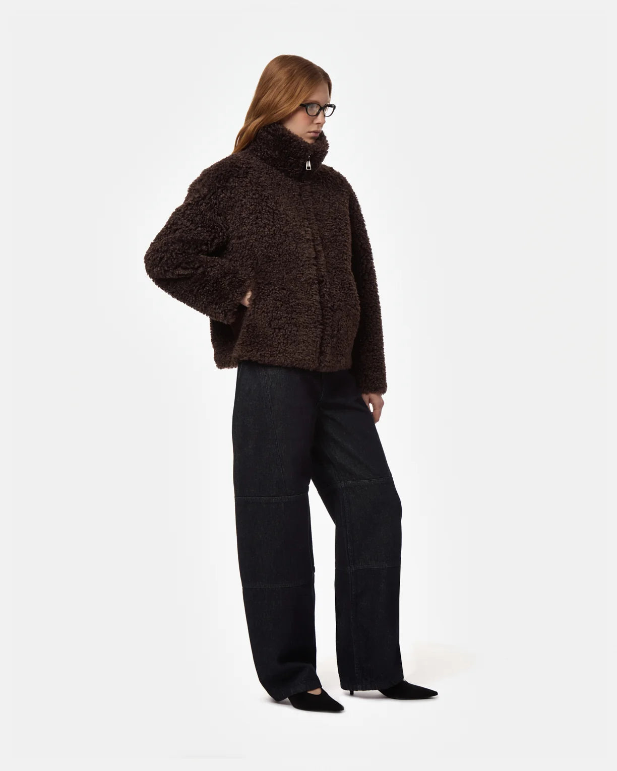 Veste Apparis Brooks Boucle marron