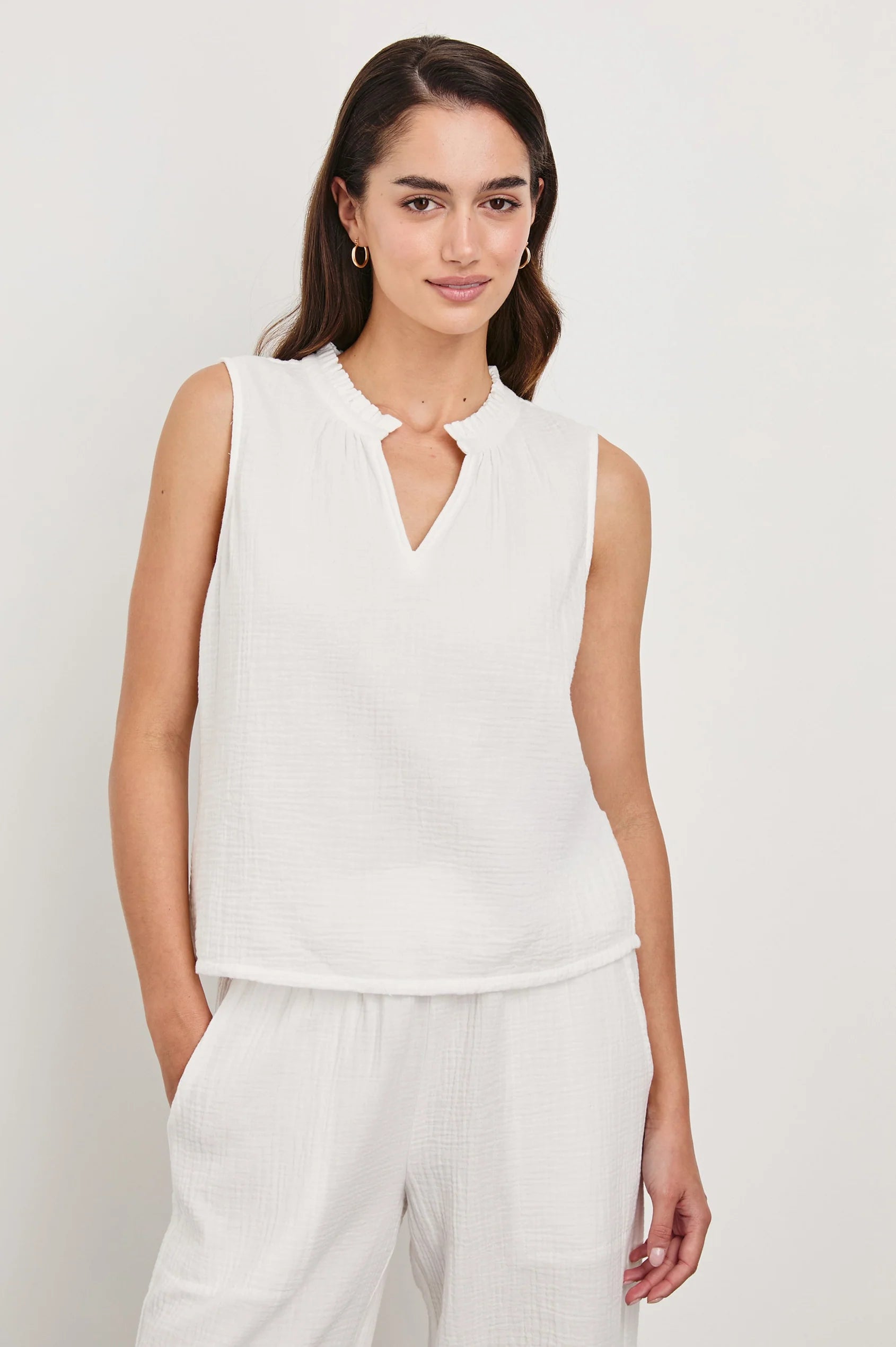 Rails Top Christy White