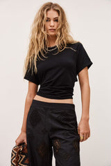 Ba&sh T-Shirt Blanca Noir