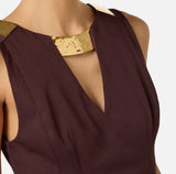 Elisabetta Franchi dress gabardine