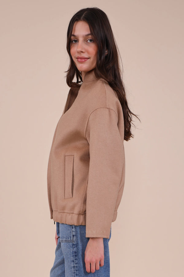 Anfiny Jacke Megan Camel