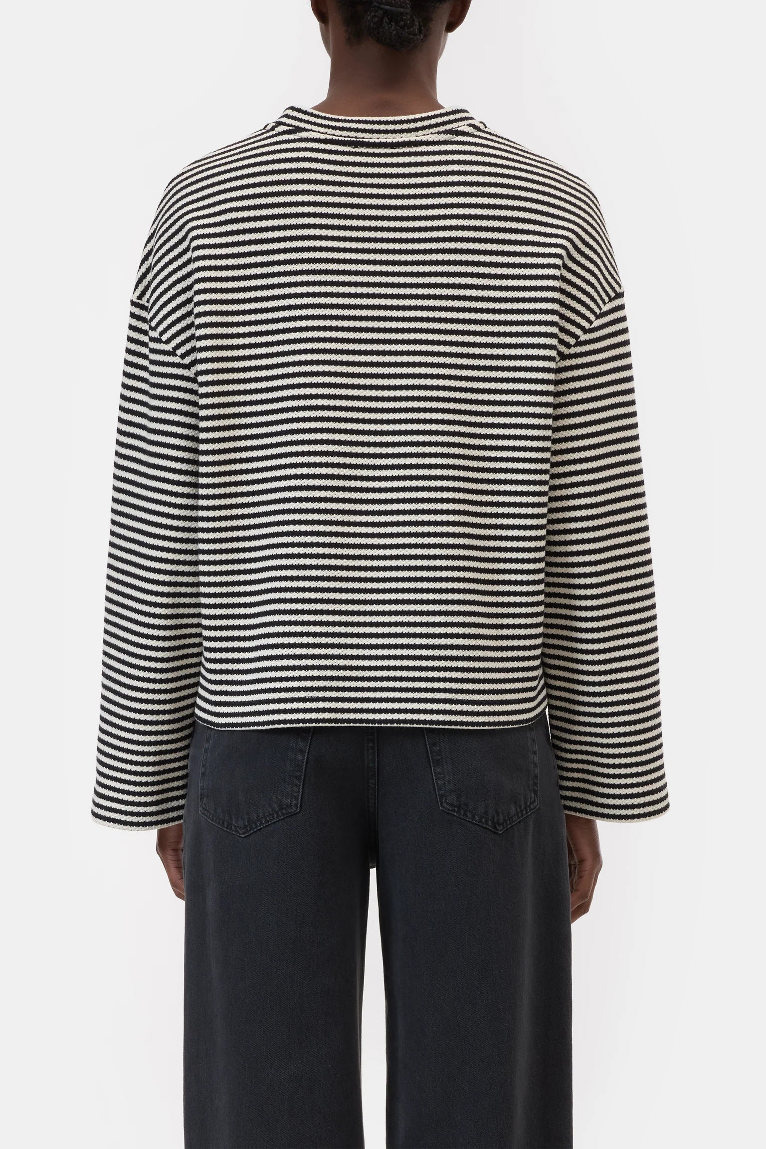 Closed Longsleeve Stripes Panda