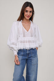Mes Demoiselles Bluse Melody White