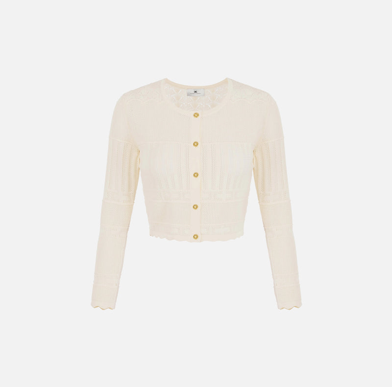 Elisabetta Franchi cardigan Burro