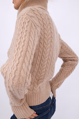 Cashmere Cardigan Lara Camel