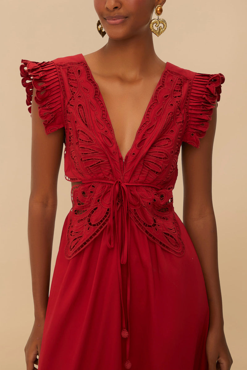 Farm Rio Dress Butterfly