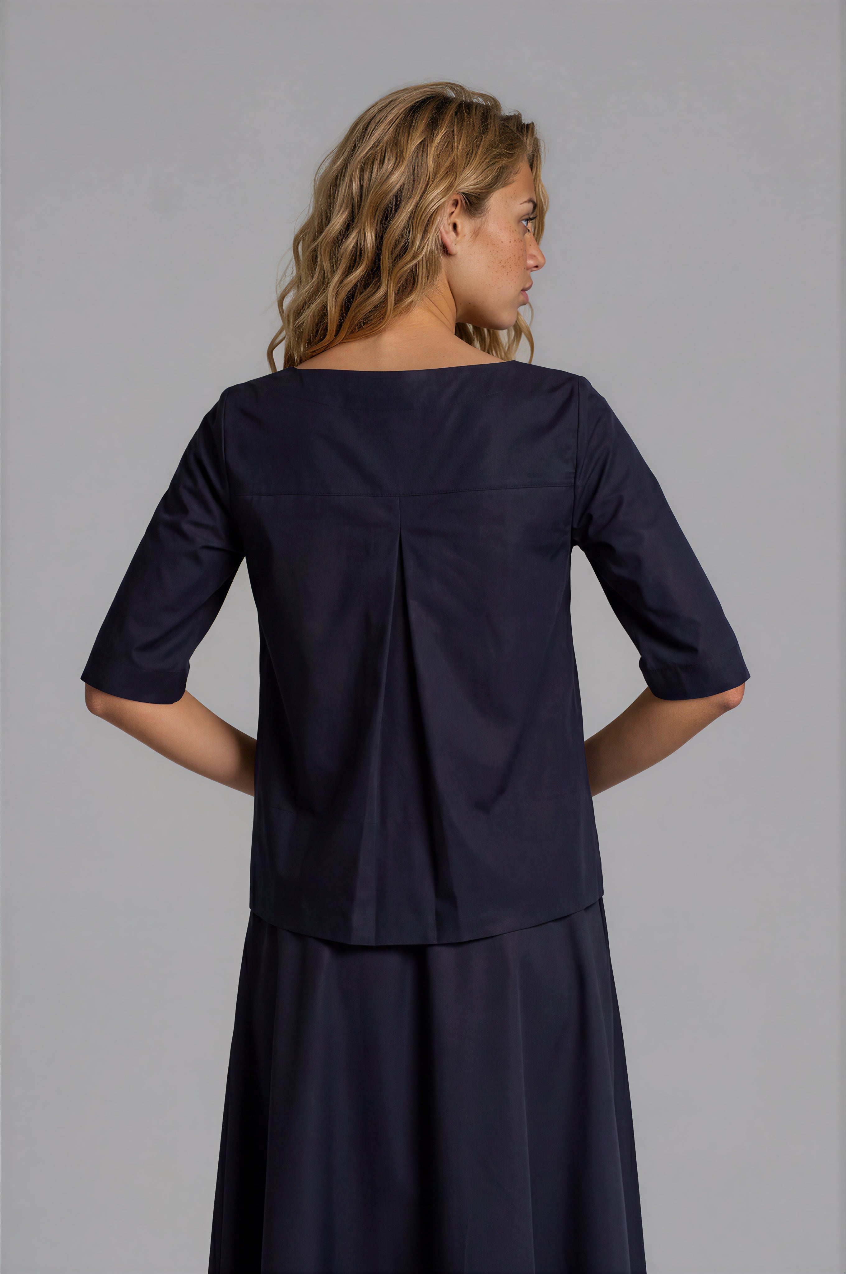 Liviana Conti Blouse V Navy