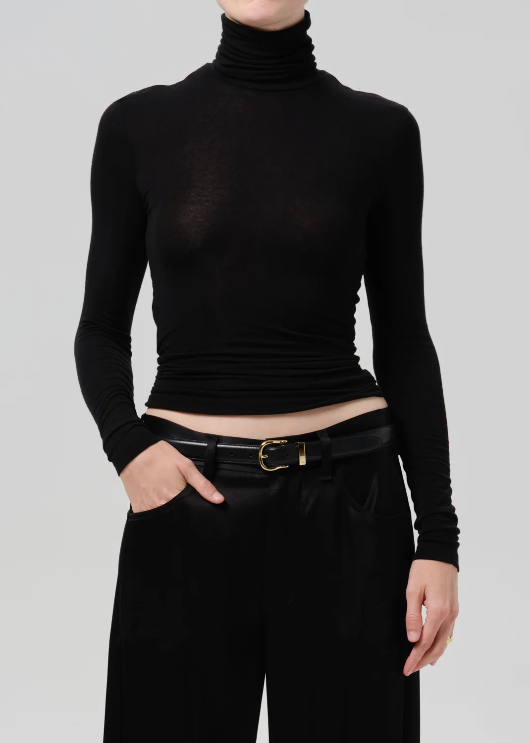 Citizens of Humanity Turtleneck Caradene Schwarz