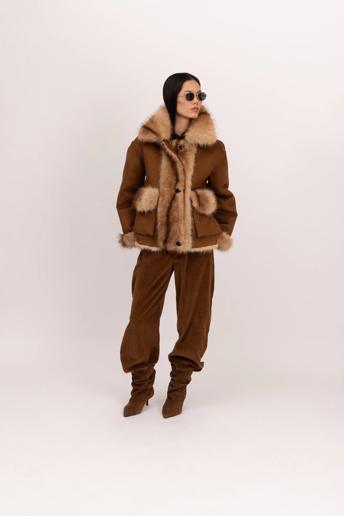 Urban Code Felljacke Chinchilla