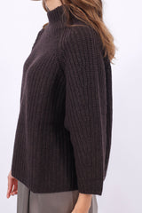 Herzensangelegenheit Pullover Knit Fondente