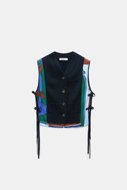 Dorothee Schumacher Gilet Foulard Sea