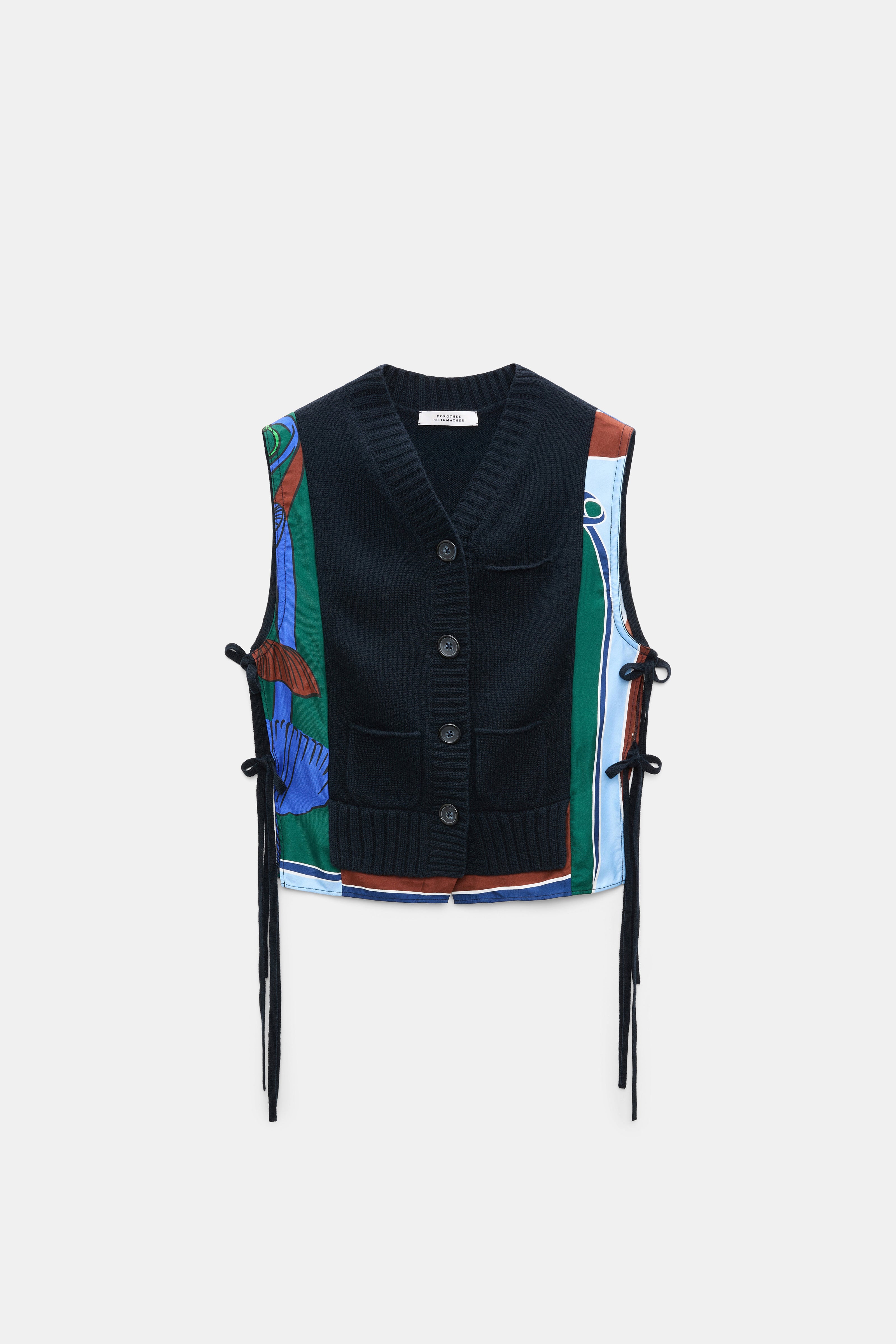 Dorothee Schumacher Gilet Foulard Sea
