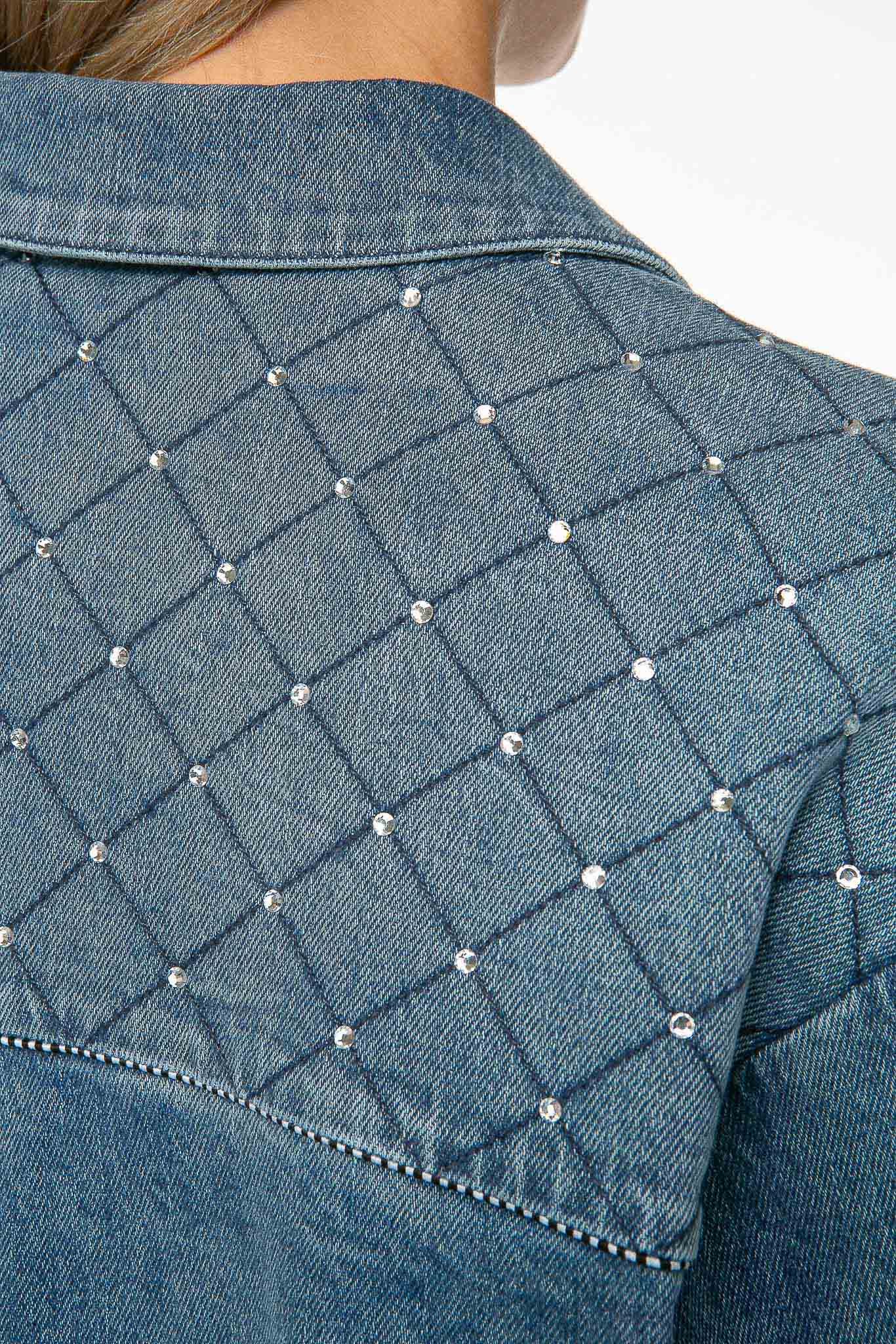 IVI Bluse Elegance Denim