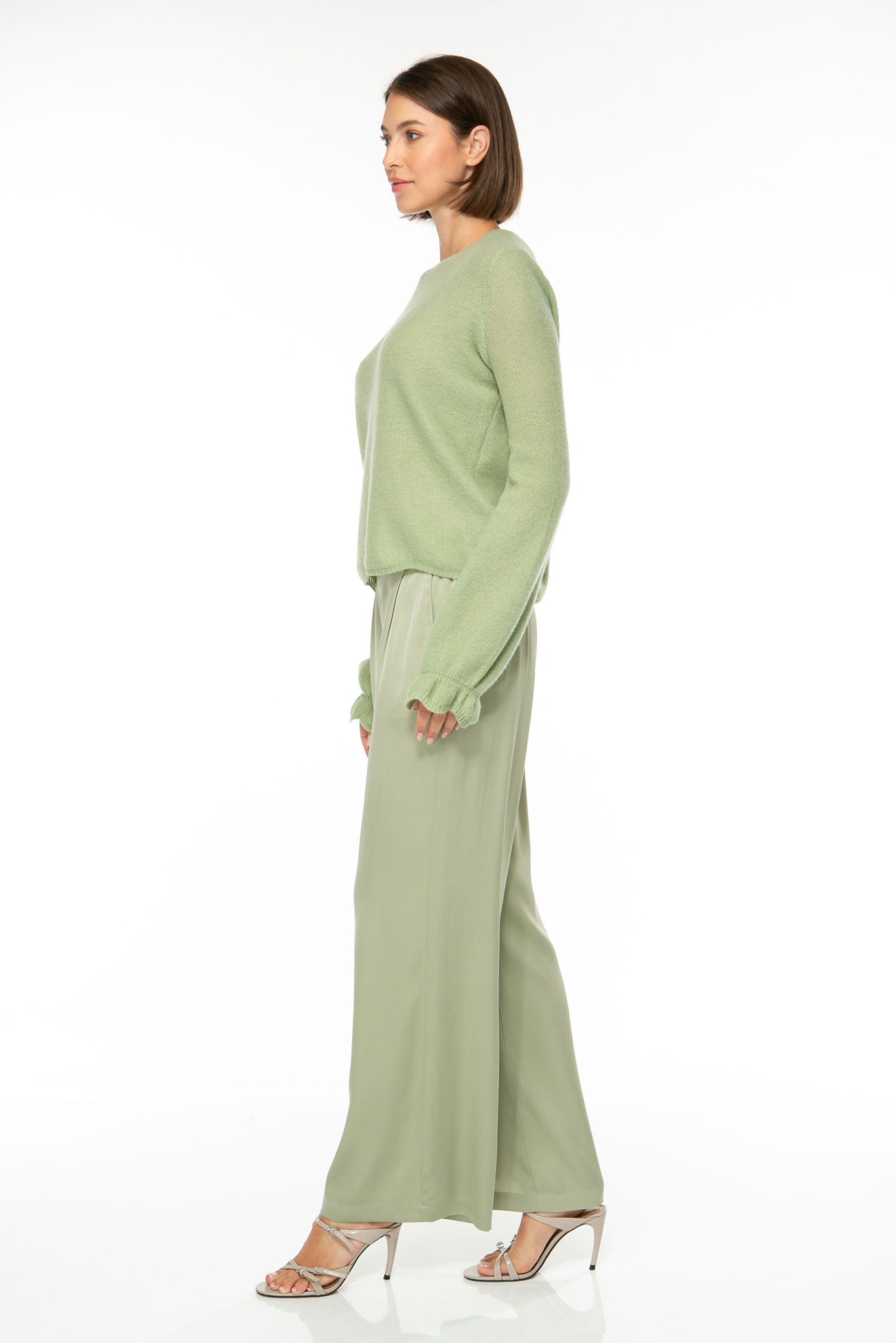 IVI Hose Solid Silk Sage