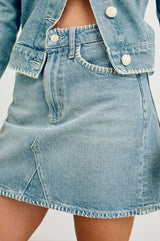 Rail denim skirt Laurel