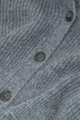Closed cardigan grey