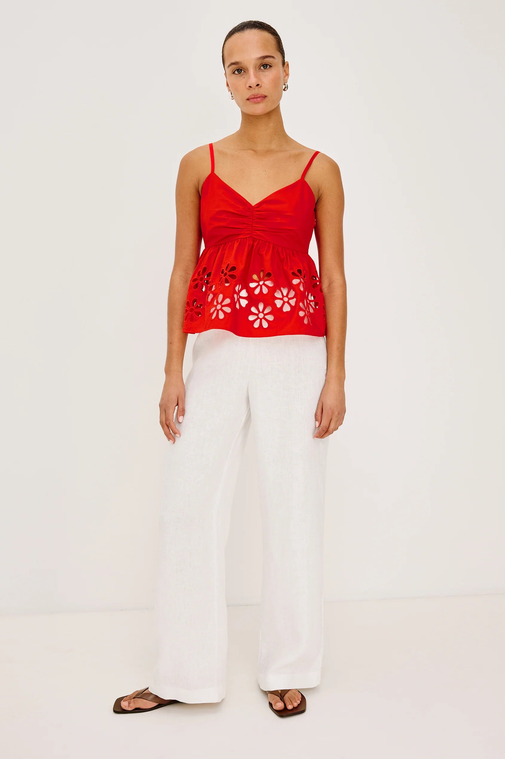 Rails Top Meru Scarlet