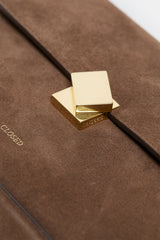 Closed Bag Suede Brown