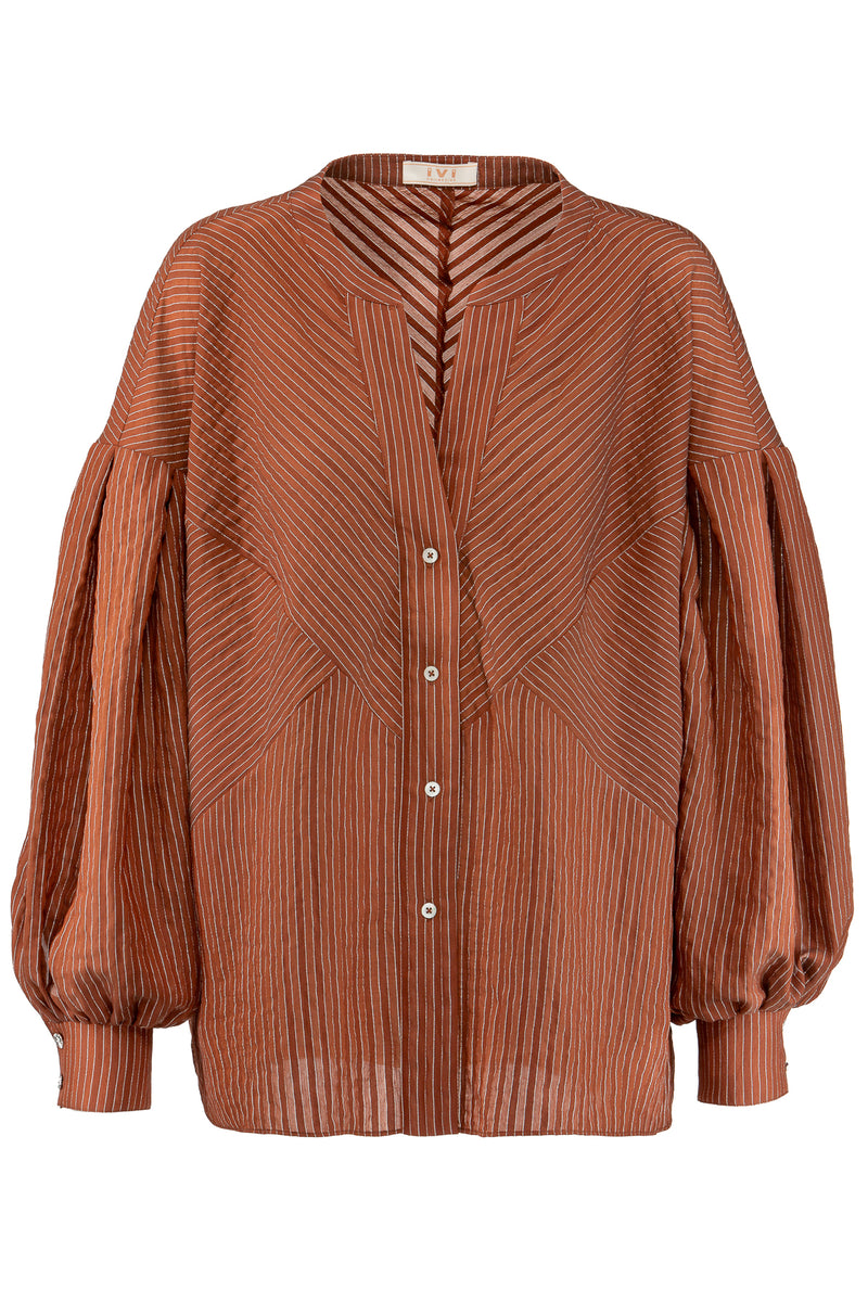 IVI Collection Bluse Stripes Hazel