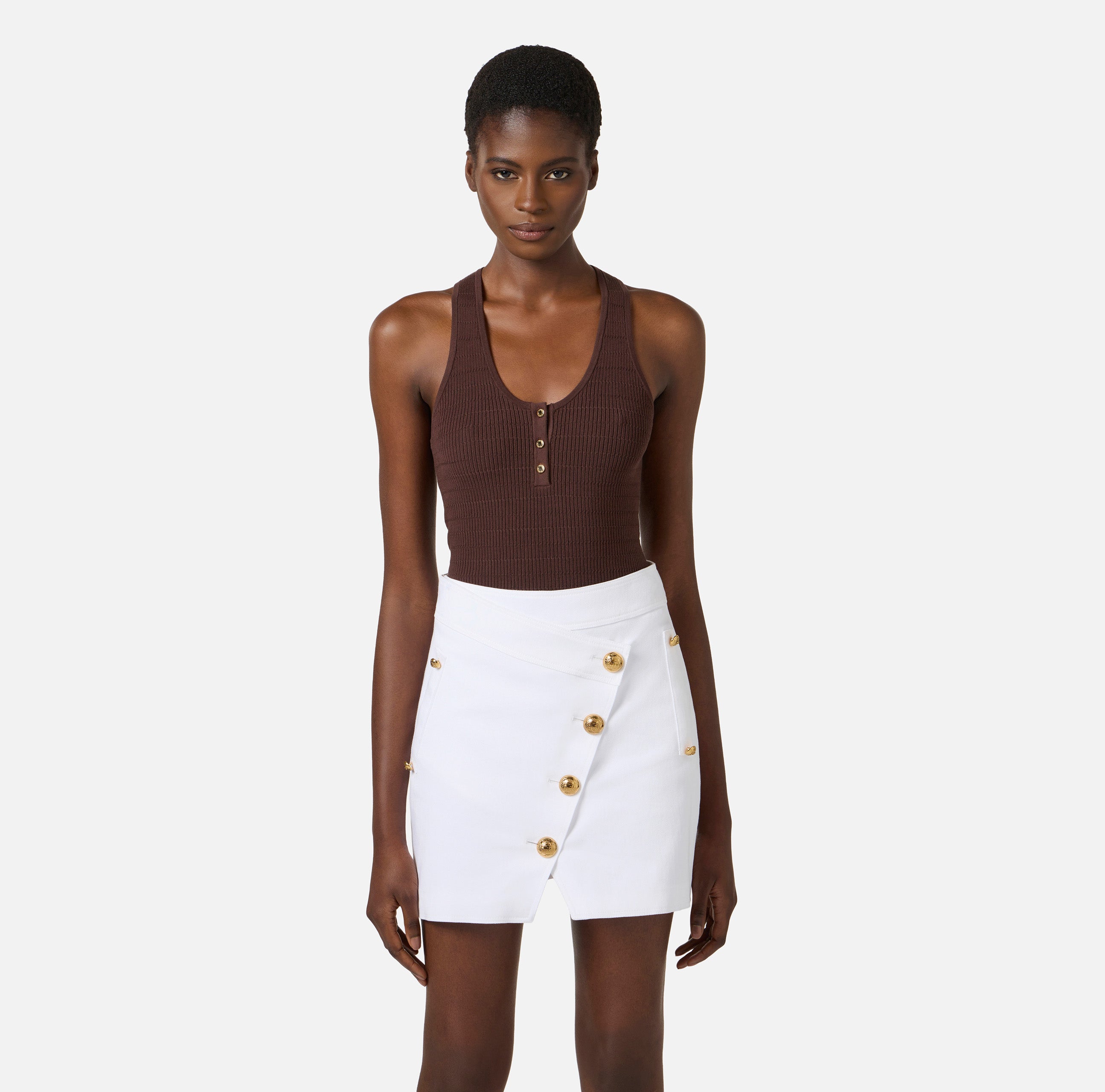 Elisabetta Franchi Top Cacao