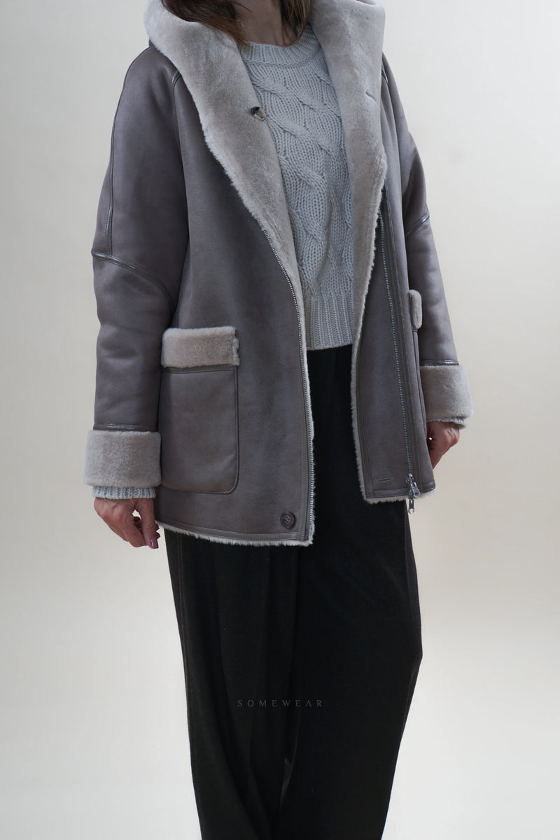 Urban Code Wendejacke Taupe