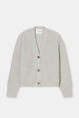 Closed cardigan beige