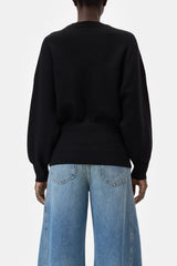 Closed Pullover Wool Black