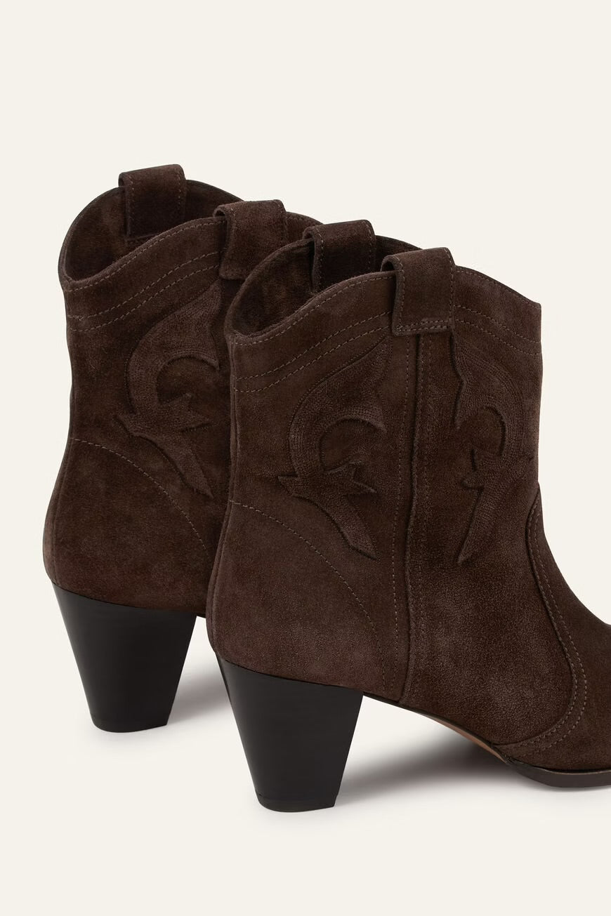 Ba&sh Boots New Casey Choco