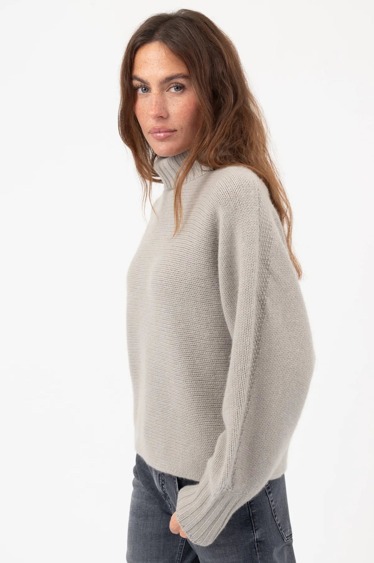 Alcidia Da Veiga Pullover Marina Limestone