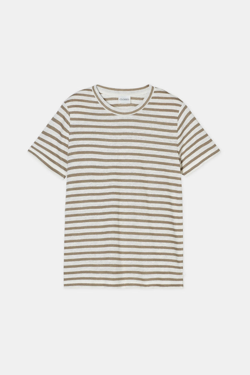 Closed Leinen T-Shirt