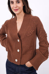 Cashette Cardigan Kaia Chestnut