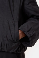 Closed Bomber Short Black