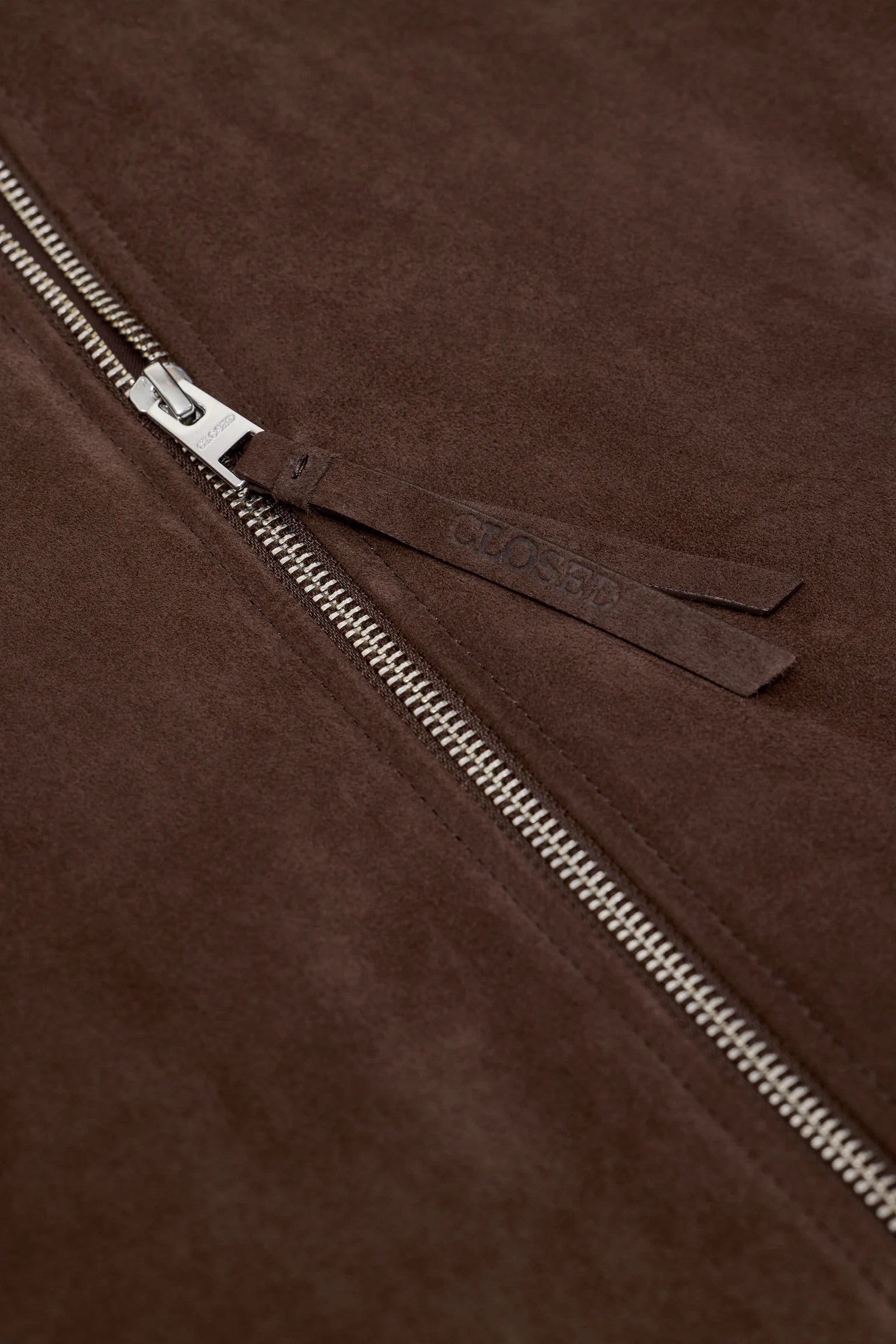 Closed Bomber Leder Barken