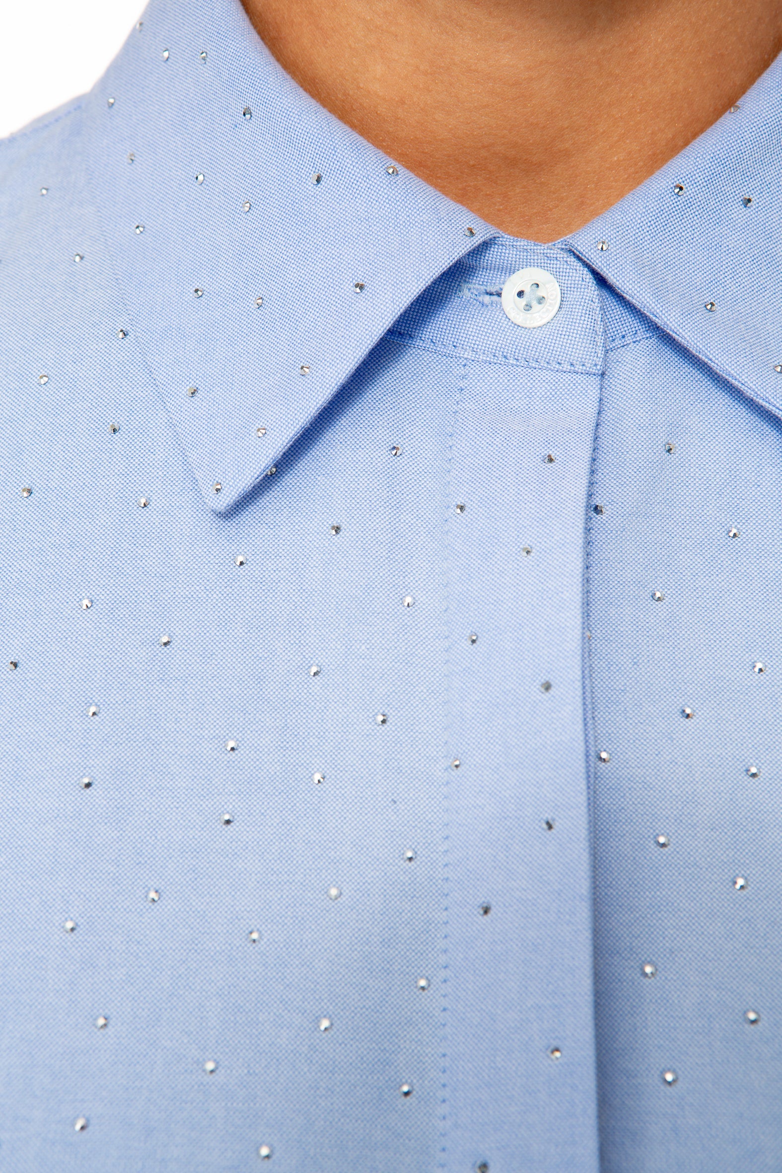 IVI Bluse Sparkling Skyblue