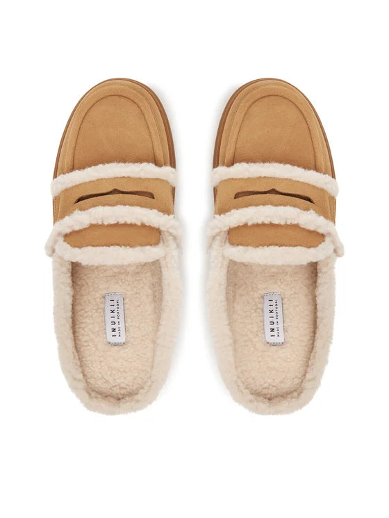 Inuikii Sneaker Mule Wool Sand