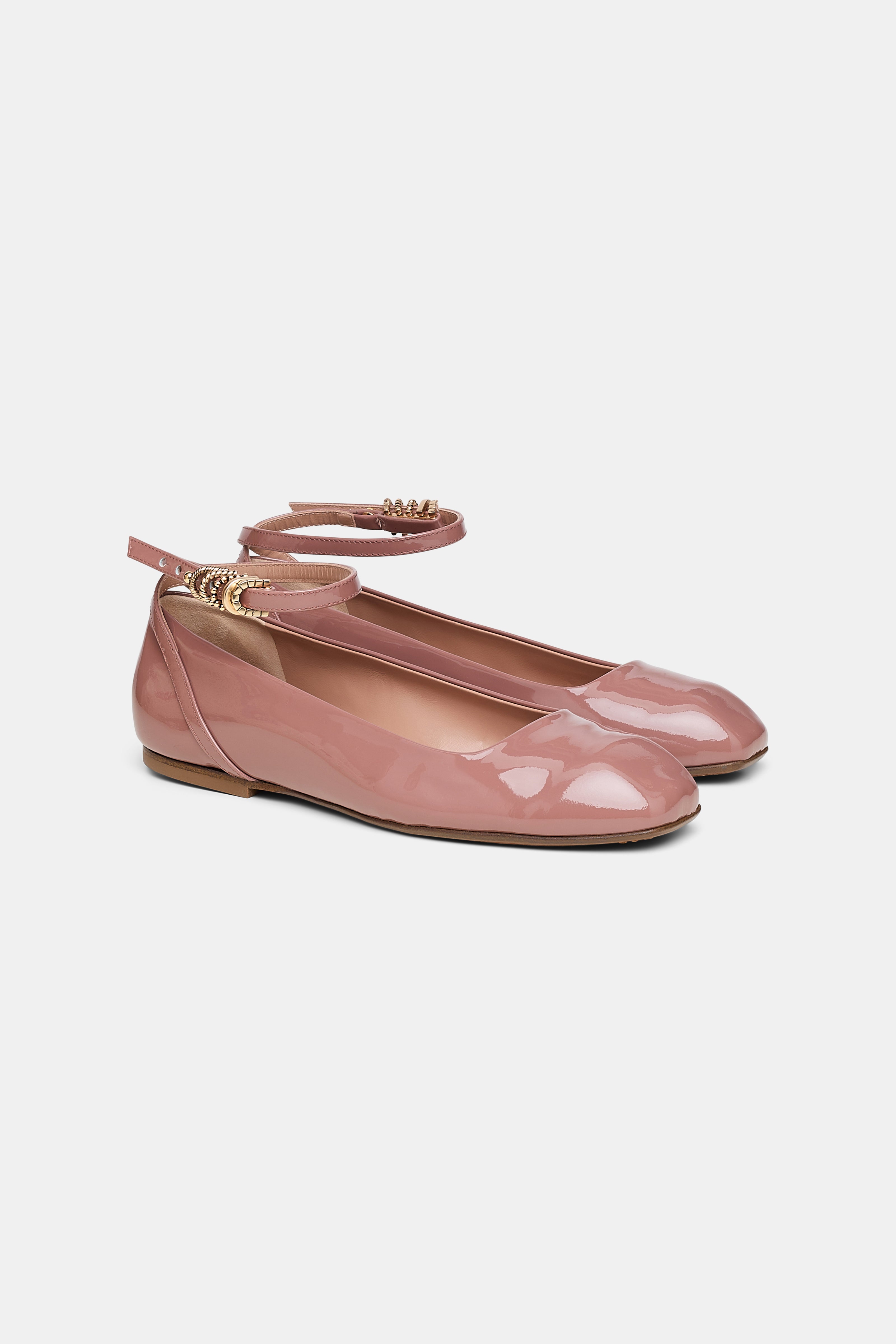 Dorothee Schumacher Ballerina Glossy Shine Copper