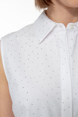 IVI Collection Bluse Sparkling White