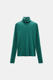 Dorothee Schumacher Shirt Glossy Ease Emerald